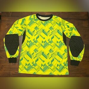 Brava Soccer Goalie Jersey Padded Elbows Adult Size Large